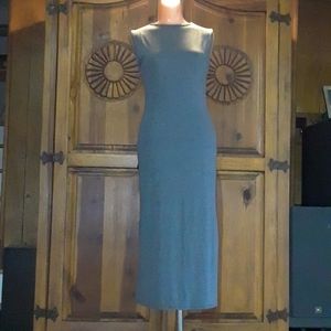 Prettylittlething sleeveless split hem midi dress